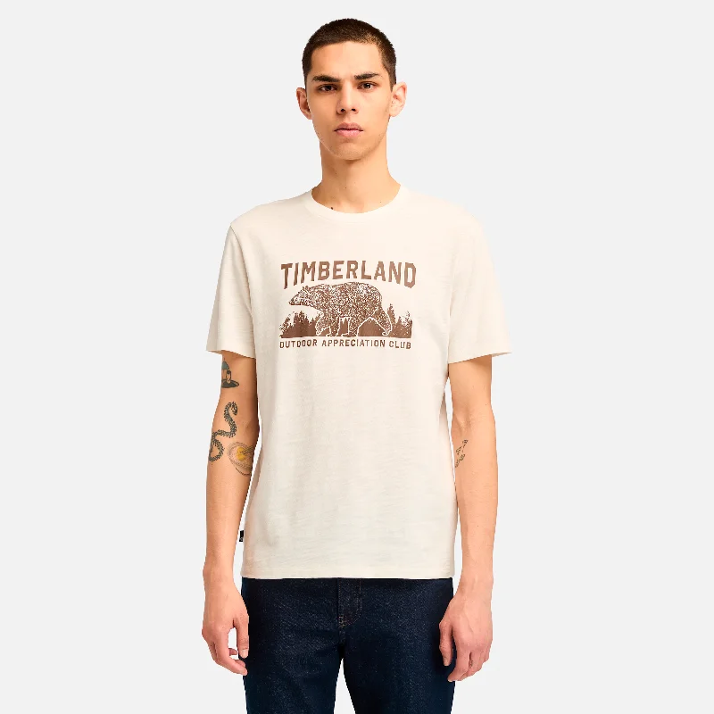 Men's organic cotton crew - neck t - shirts for everyday comfortMen's Graphic Slub Short Sleeve T-Shirt