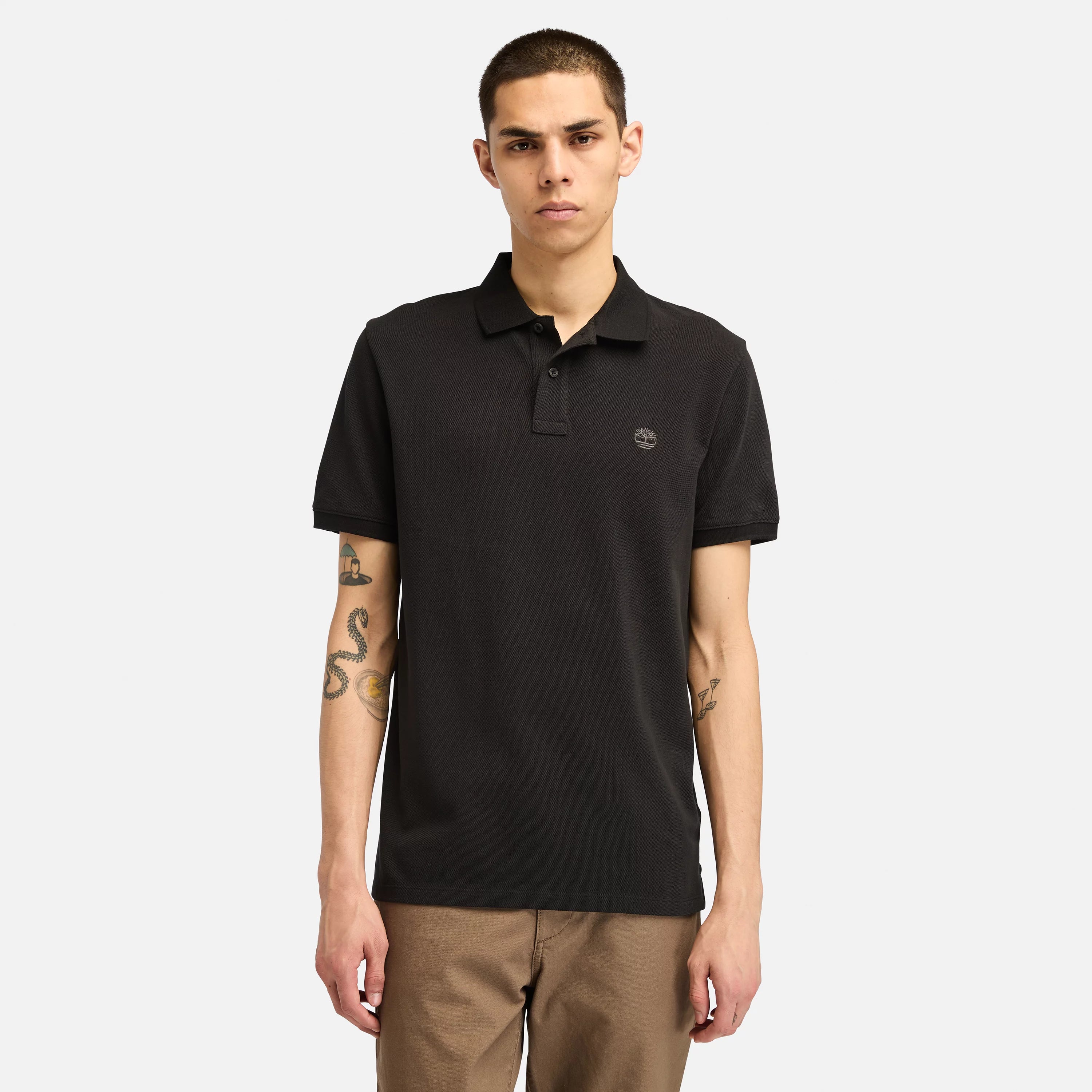 Men's organic cotton crew - neck t - shirts for everyday comfortMen's Millers River Pique Polo Shirt