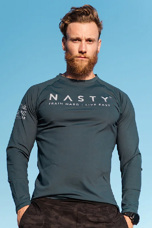 Men's moisture - wicking athletic t - shirts for intense workoutsMurph Long Sleeve Tee | Train Hard