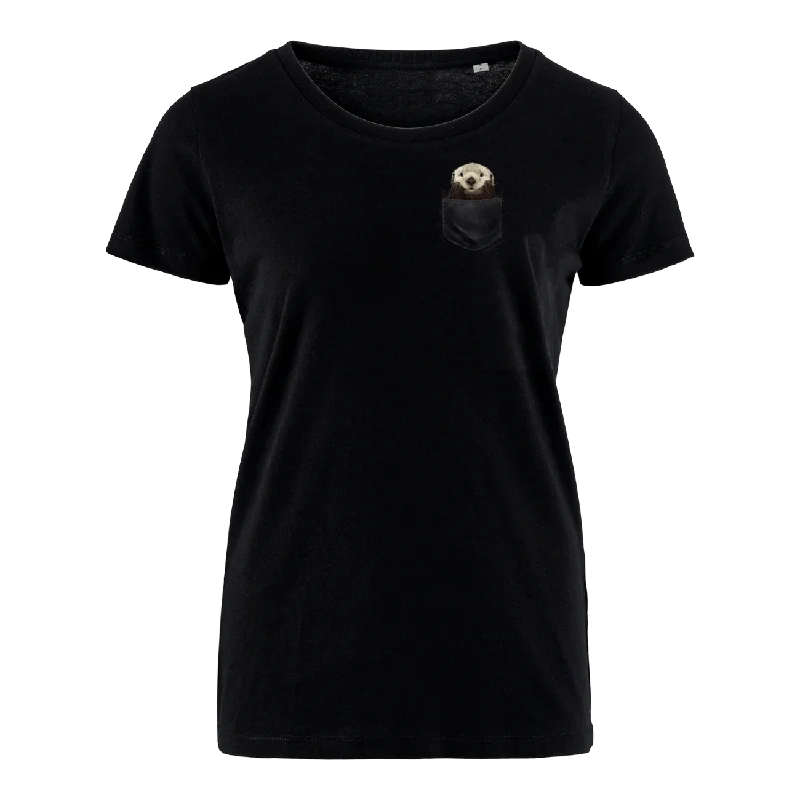 Men's UV - protection t - shirts for outdoor activities in the sunOtter Tasche - Bio Damen Shirt