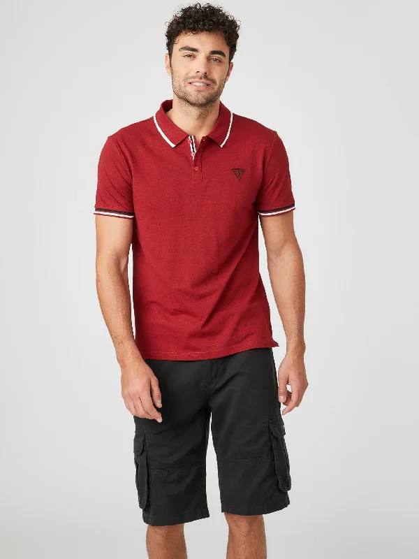Men's moisture - wicking athletic t - shirts for intense workoutsRichie Polo