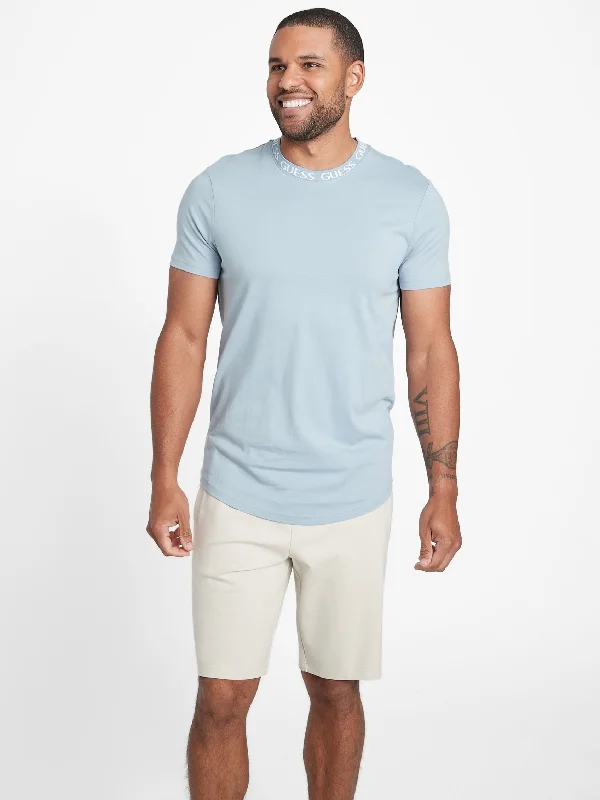 Men's moisture - wicking athletic t - shirts for intense workoutsRonnie Logo Crewneck