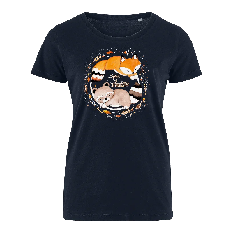 Men's mock - neck t - shirts with a modern and sleek styleSpirit of Nature - Bio Damen Shirt
