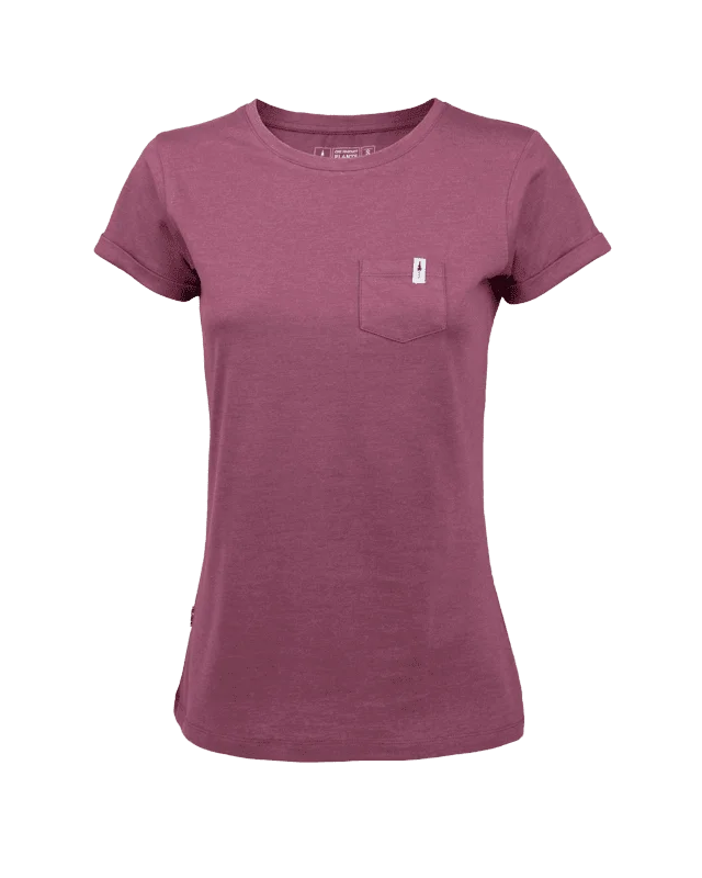Men's v - neck muscle t - shirts for a body - building aestheticTreeShirt Pocket Women Bordeaux Mel