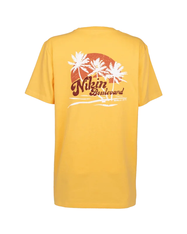 Men's thermal t - shirts with a high - neck design for cold weatherTreeShirt Relaxed Summer Print Honeycomb