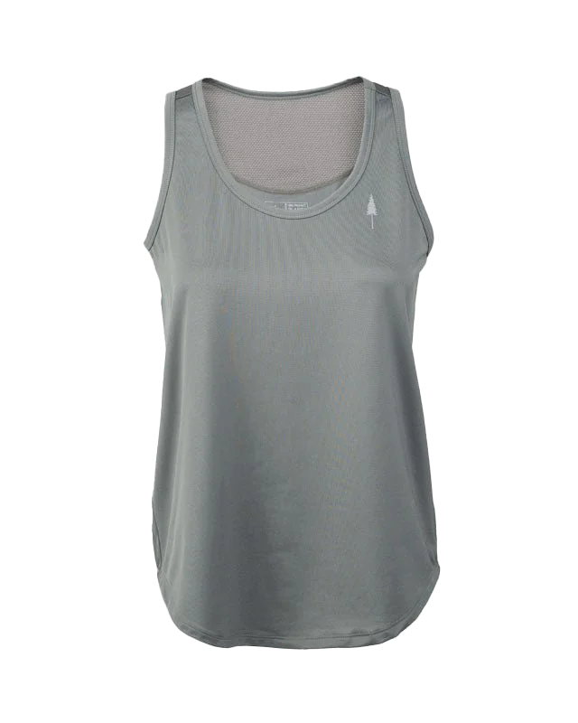Men's slim - fit graphic t - shirts with vintage rock band printsTreeTop Tanky Active Women Sage