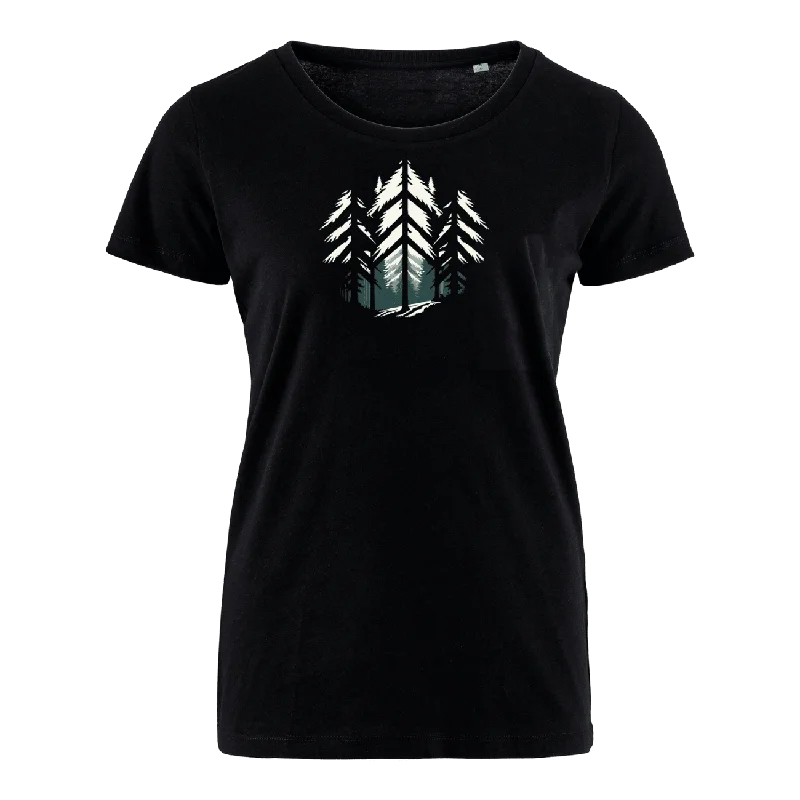 Men's lightweight performance t - shirts for running marathonsWald Logo - Bio Damen Shirt