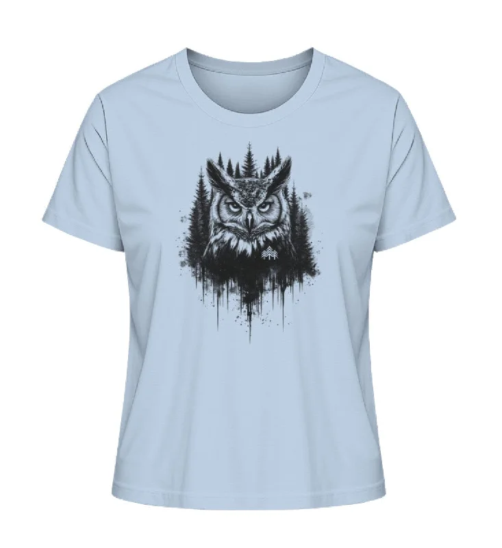 Men's distressed denim - look t - shirts with a rugged appealWaldeule  - Bio Damen Shirt