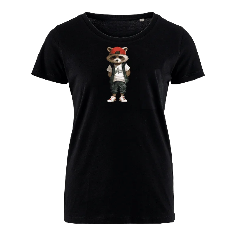 Men's thermal t - shirts with a high - neck design for cold weatherWaschbär Milo - Bio Damen Shirt Men's thermal t - shirts with a high - neck design for cold weatherWaschbär Milo - Bio Damen Shirt